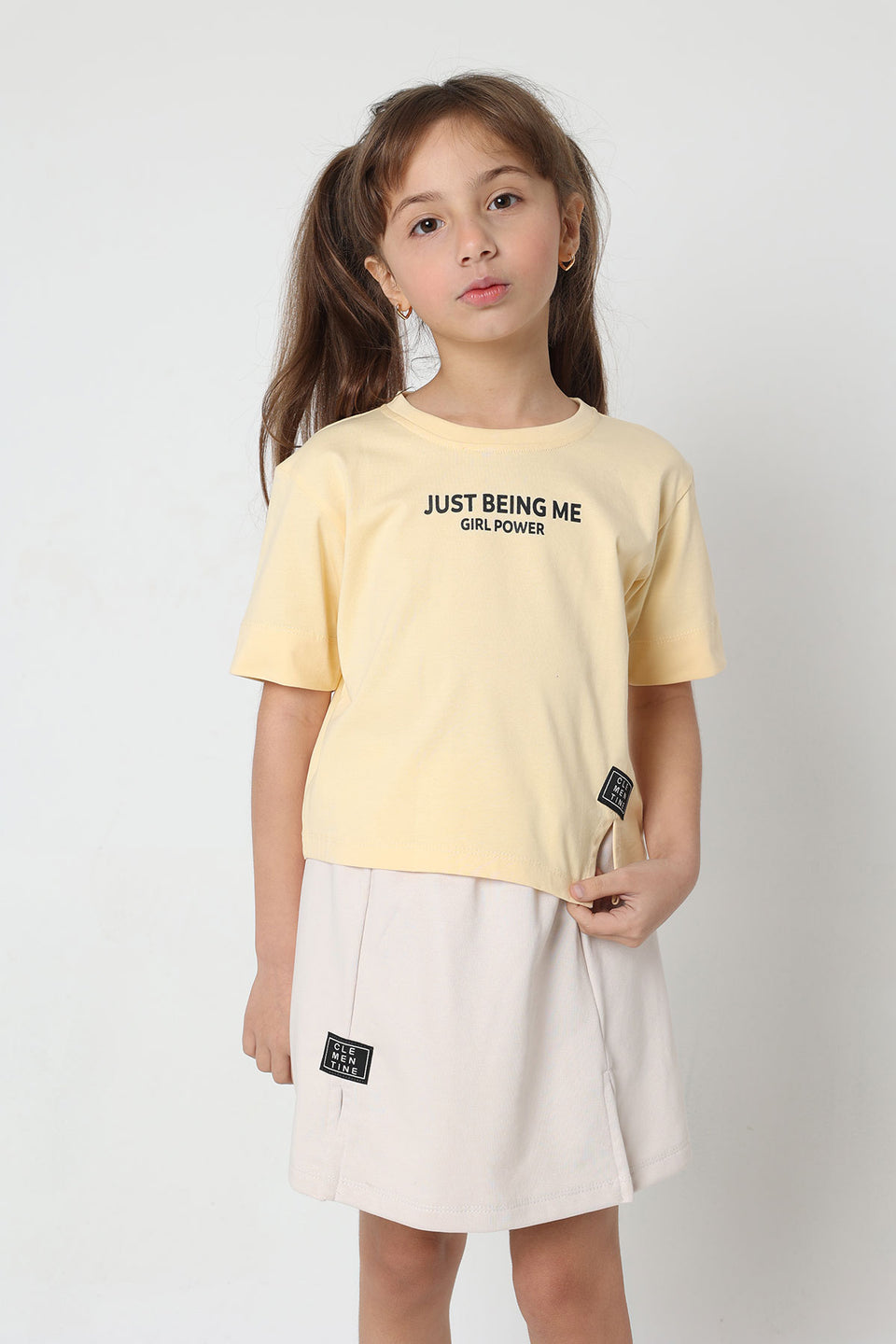 Yellow Kids Sets 3-7 Years For Girls