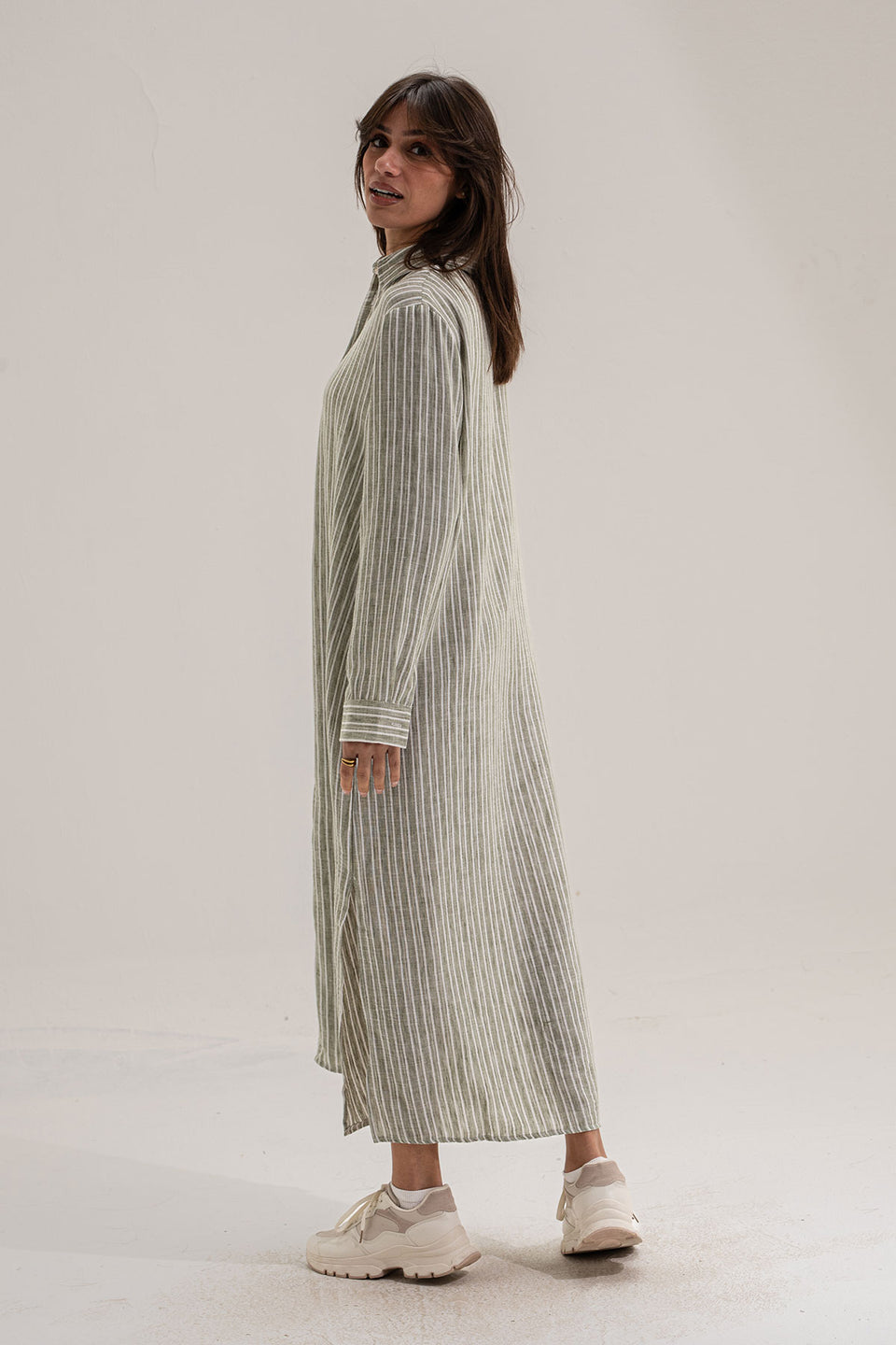 Bestag Striped Mini Dress