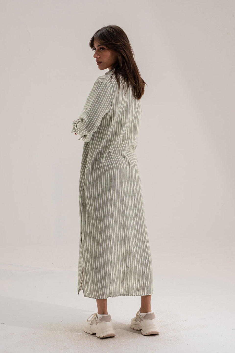 Bestag Striped Mini Dress