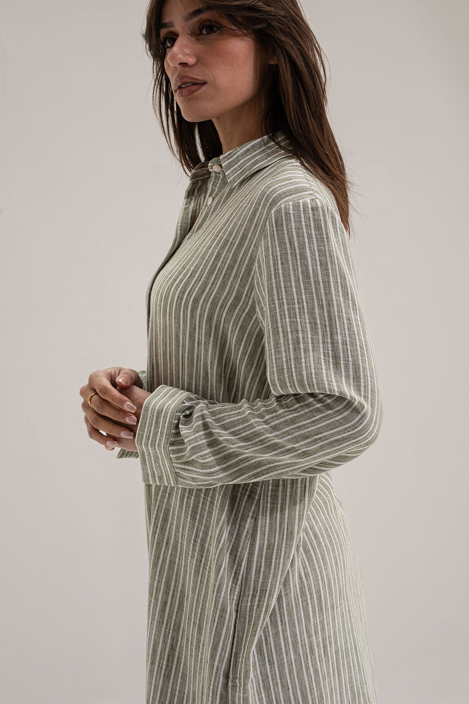 Bestag Striped Mini Dress