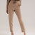 Beige Modern Fit Formal Pants