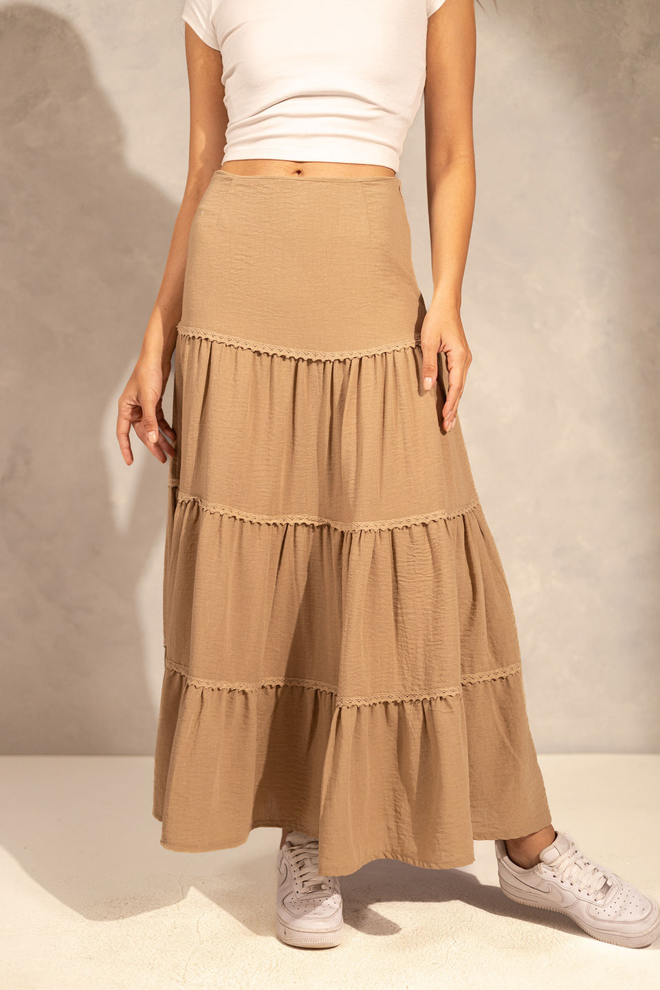 Coffe Comfort Summer Skirt