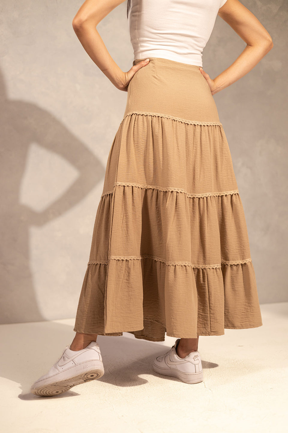 Coffe Comfort Summer Skirt