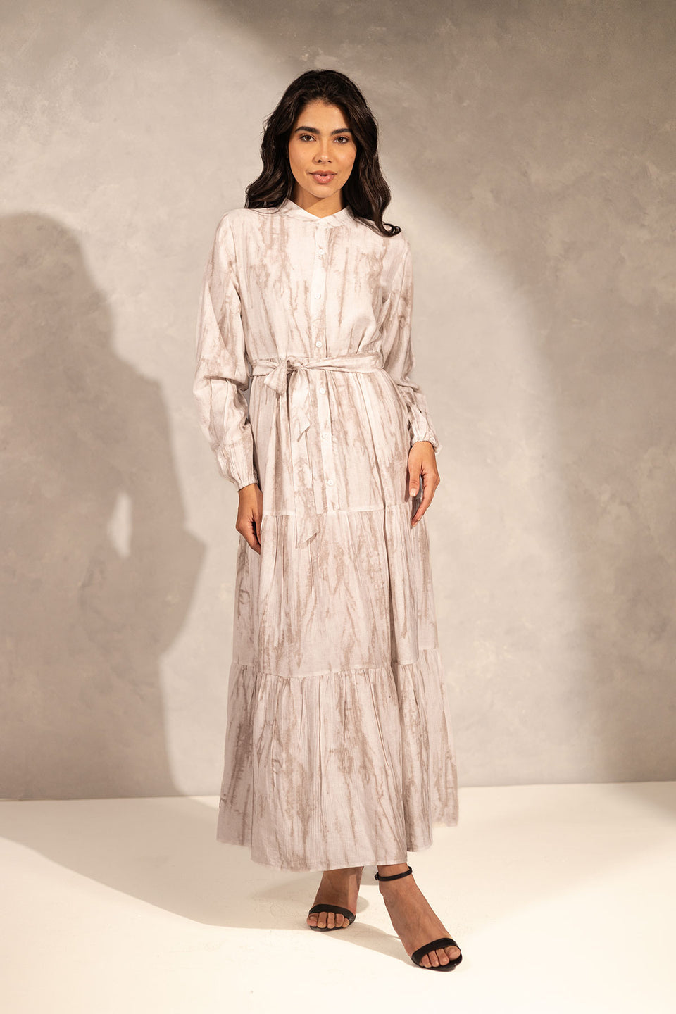 OffWhite Summer Shades Linen Dress