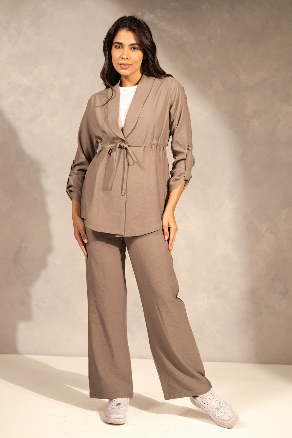 Coffe Chic Tied Summer Set