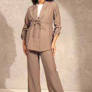 Coffe Chic Tied Summer Set