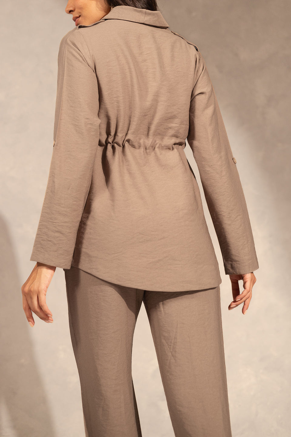 Coffe Chic Tied Summer Set