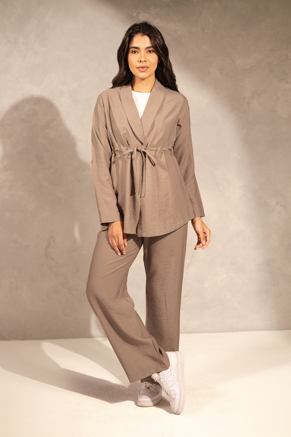Coffe Chic Tied Summer Set