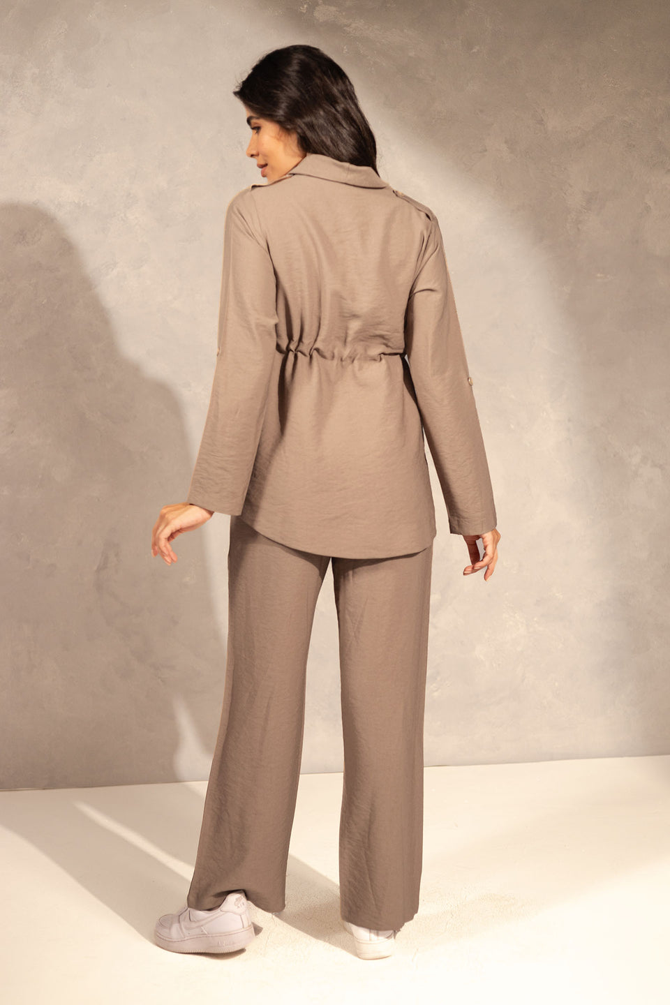 Coffe Chic Tied Summer Set