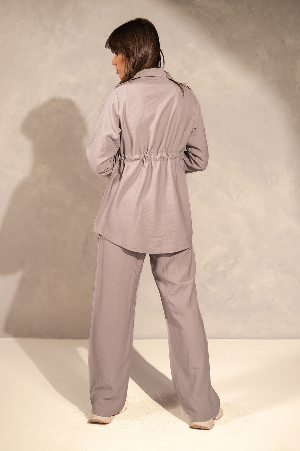 Grey Chic Tied Summer Set