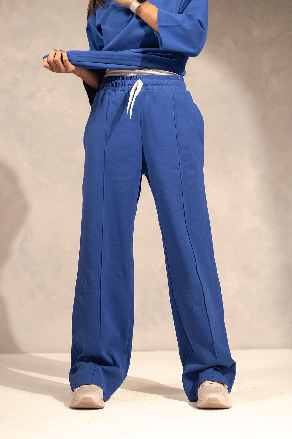 Blue Comfort Summer Pants