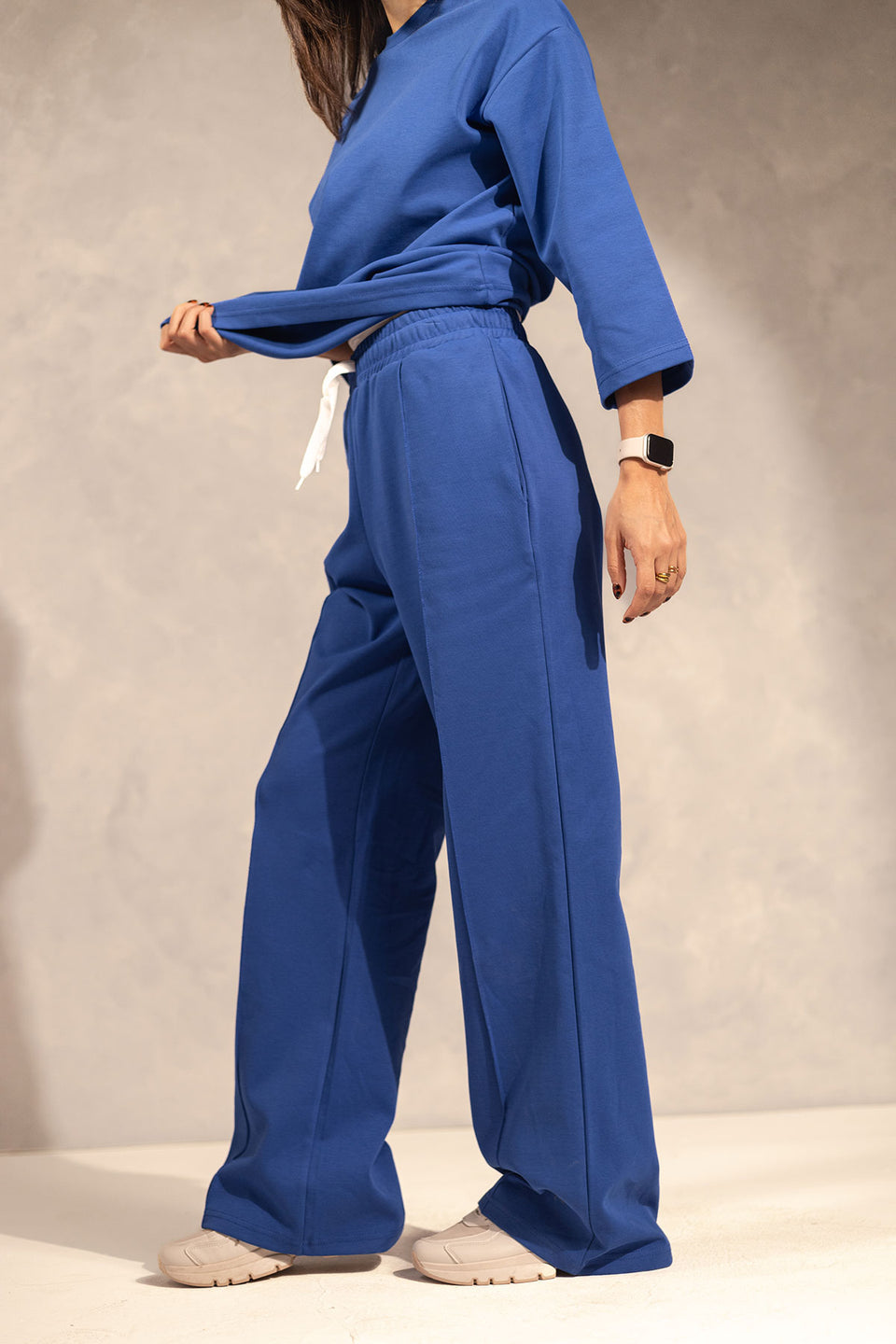 Blue Comfort Summer Pants