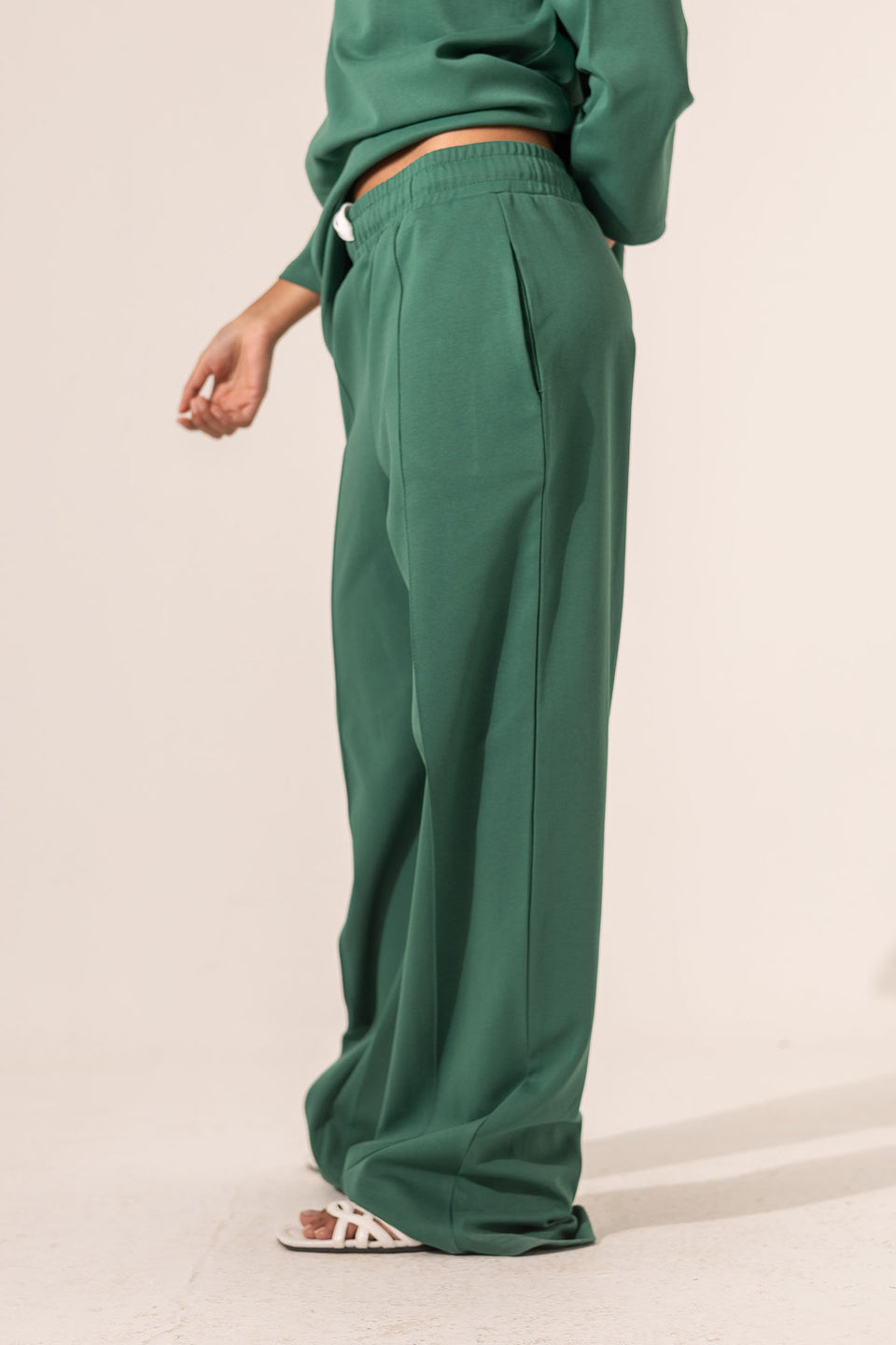 Green Comfort Summer Pants