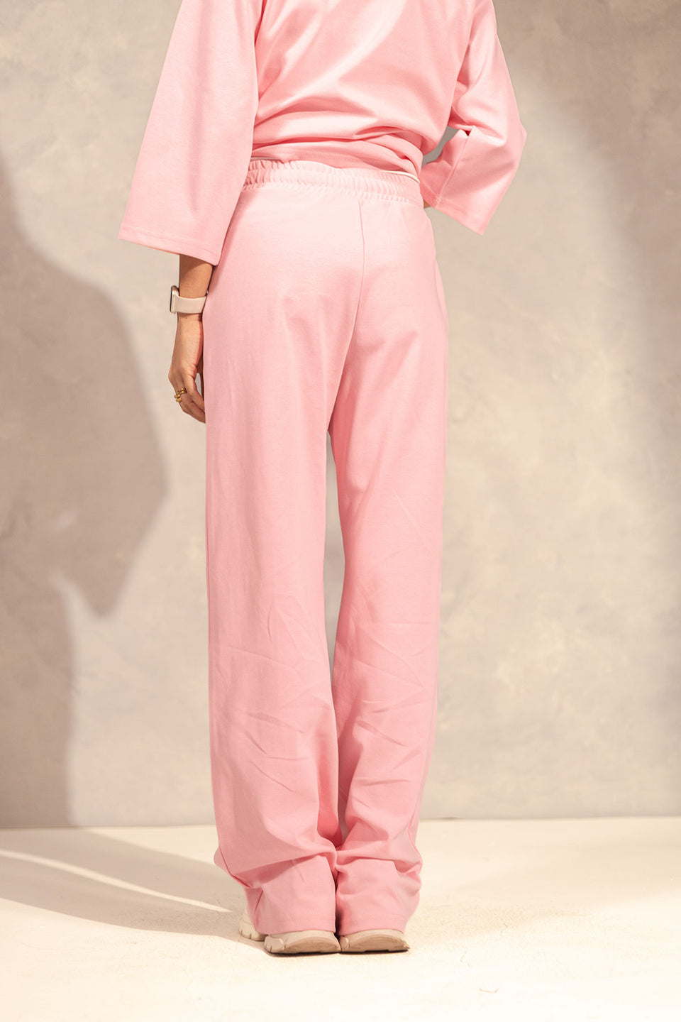 Pink Comfort Summer Pants