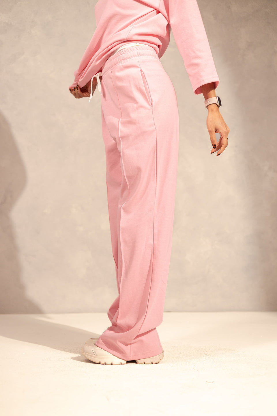 Pink Comfort Summer Pants