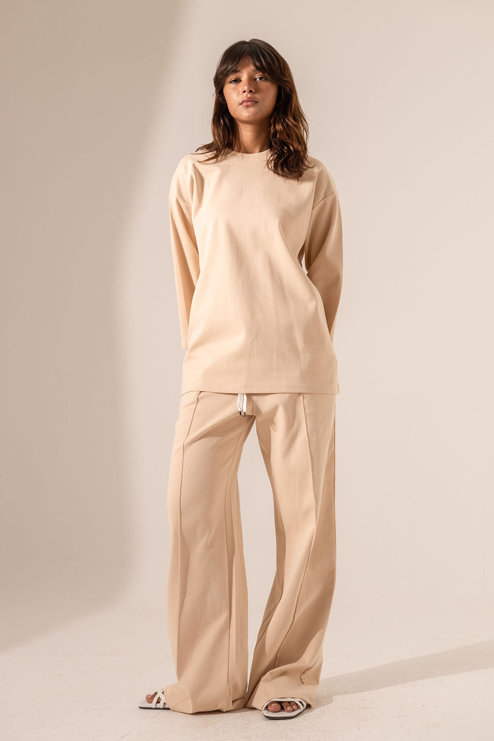 Beige Comfort Summer T-shirt