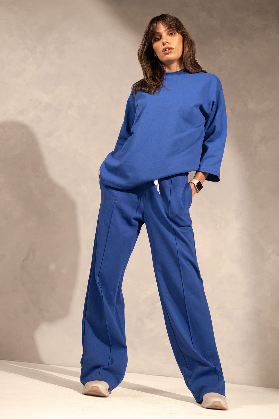 Blue Comfort Summer T-shirt