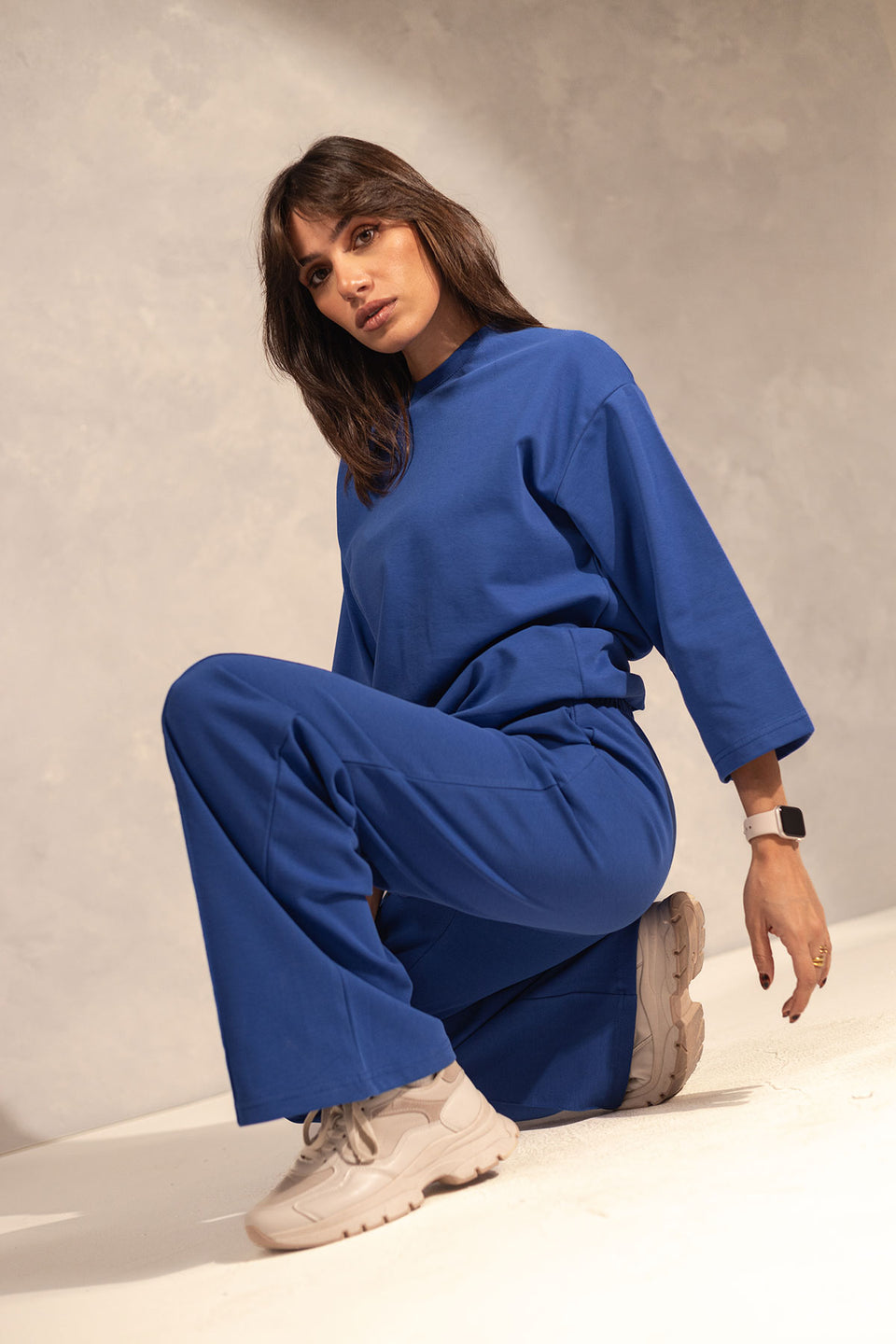 Blue Comfort Summer T-shirt