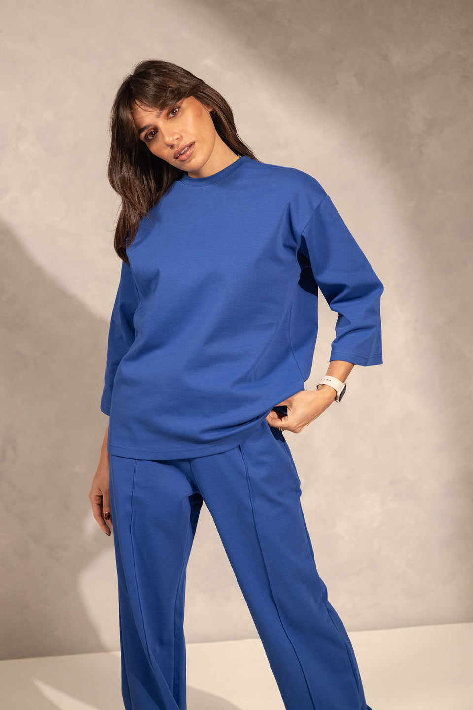 Blue Comfort Summer T-shirt