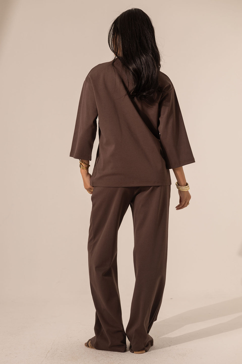 Brown Comfort Summer T-shirt