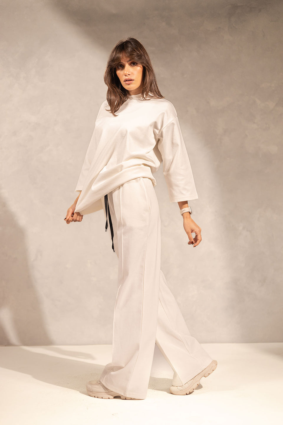 White Comfort Summer T-shirt