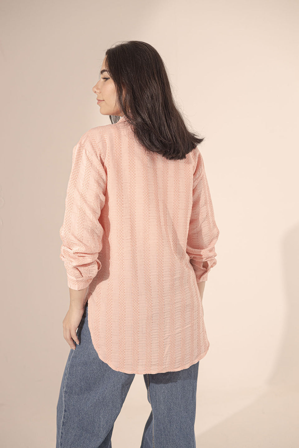 Pink Patterned Comfort Shirt