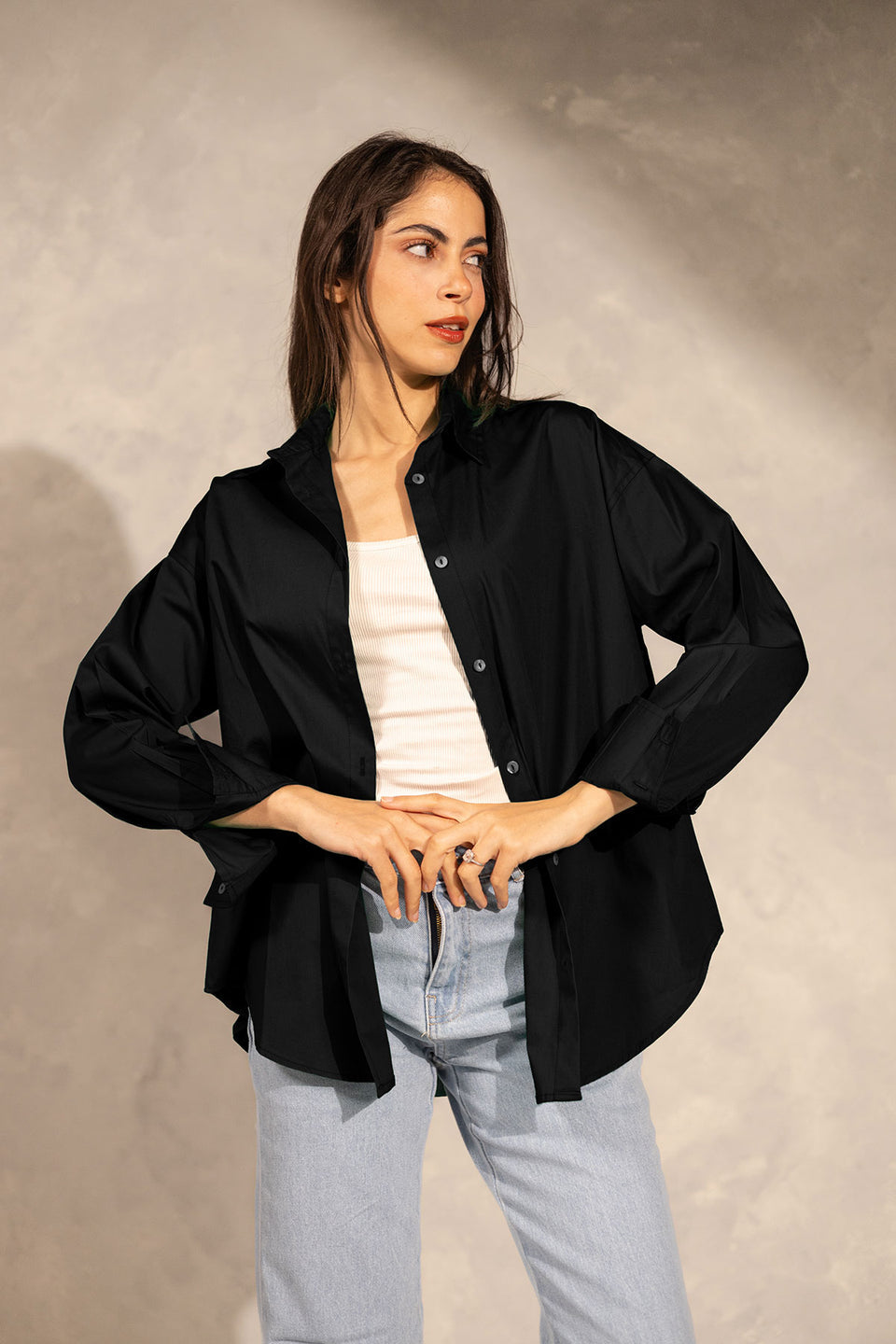 Black Long Sleeves Shirt