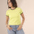 Lime Round Neck Basic