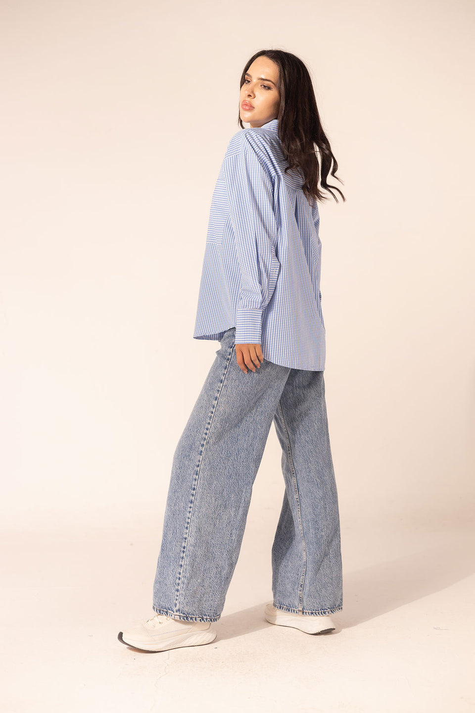 Blue Checkers Long Sleeves Shirt