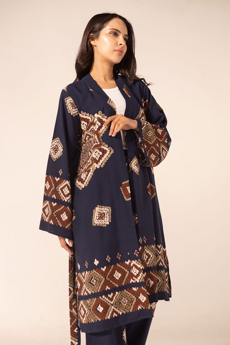 Navy Summer Patterned Set