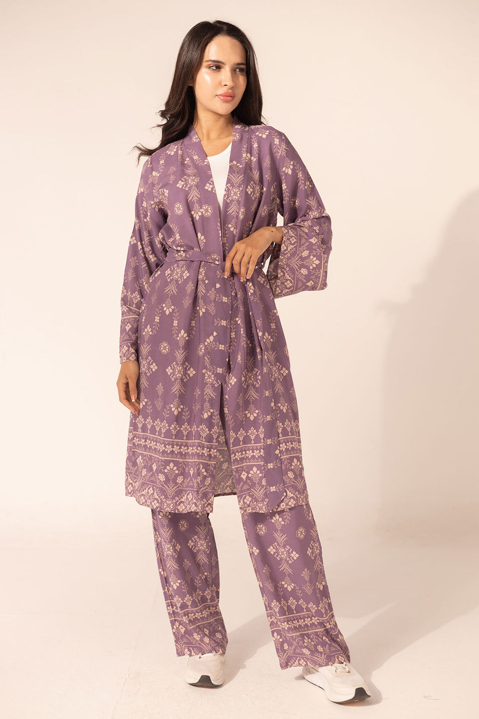 Purple Summer Patterned Set
