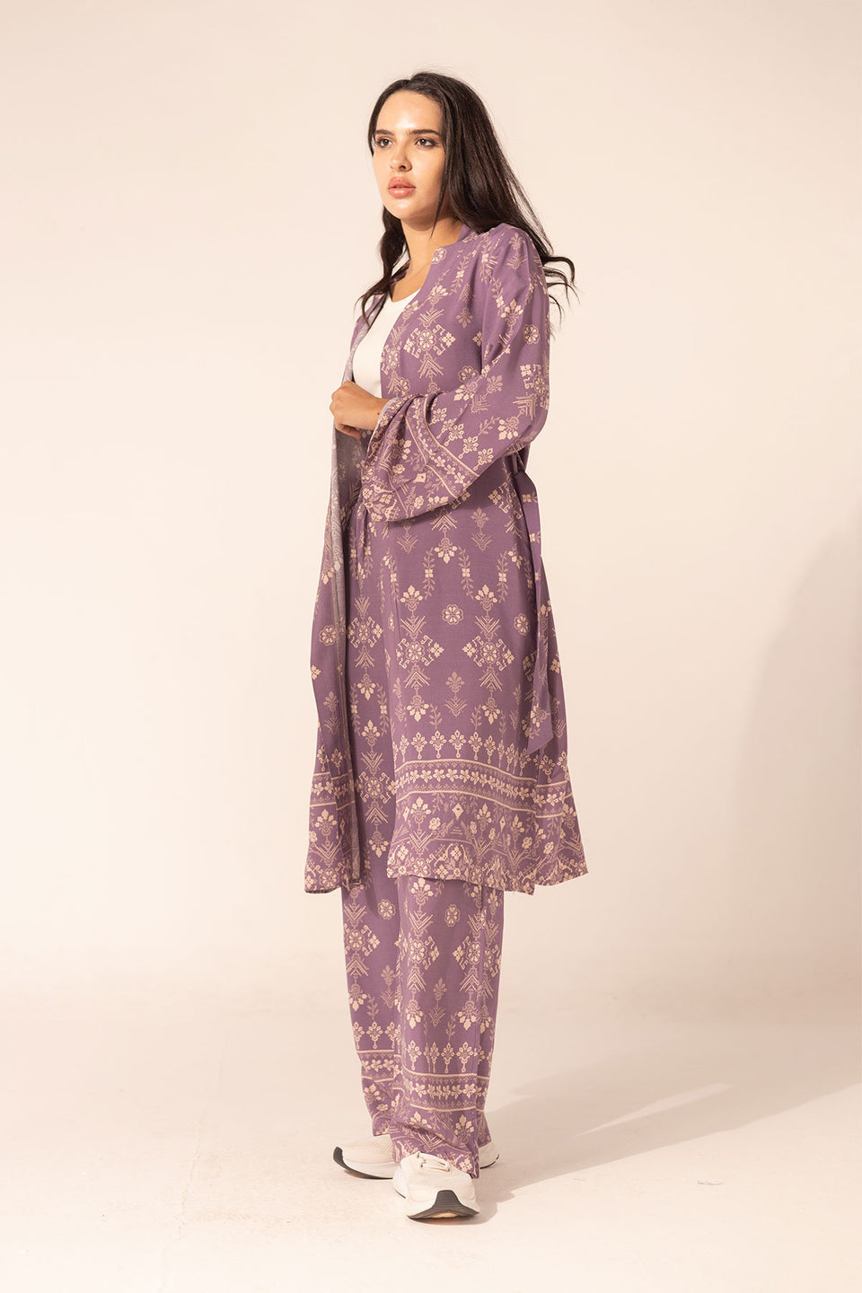 Purple Summer Patterned Set