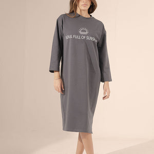 Grey Long T-shirt