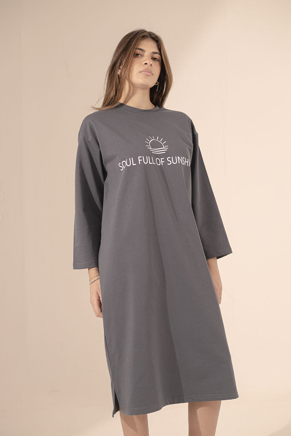 Grey Long T-shirt
