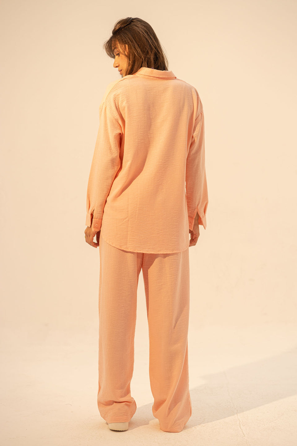 Rose Linen Summer Comfort Shirt