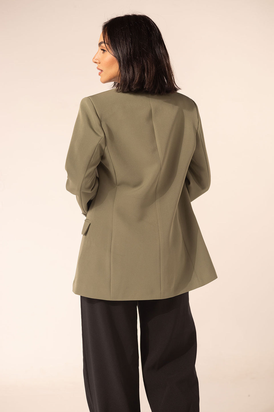 Olive Premium TR Tailored Blazer