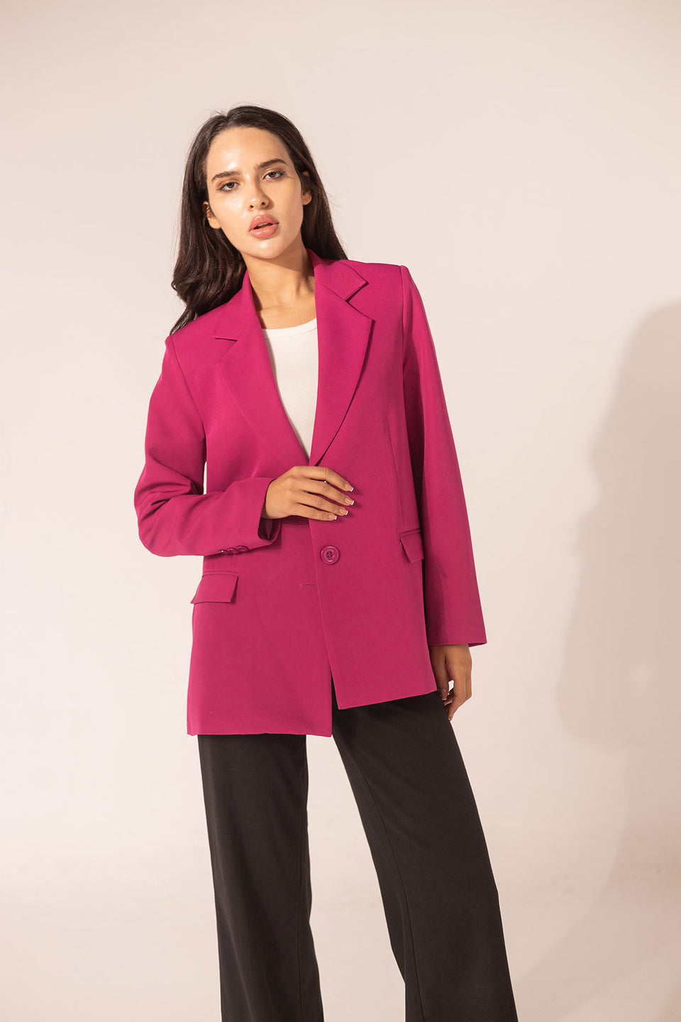 Purple Premium TR Tailored Blazer