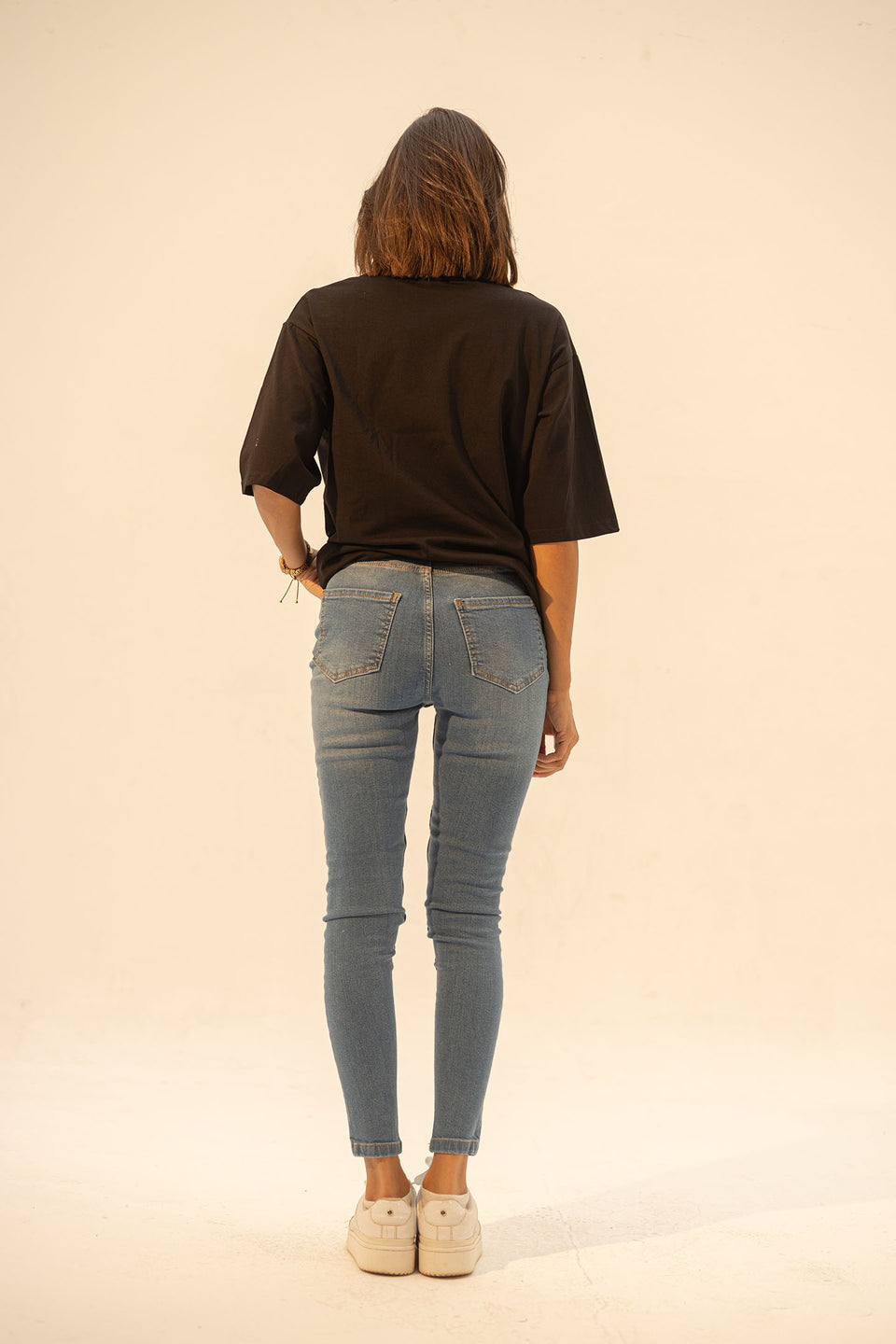 Light Jeans High Rise Skinny Jeans