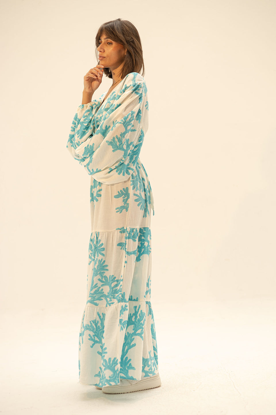 Blue Patterned Summer Set