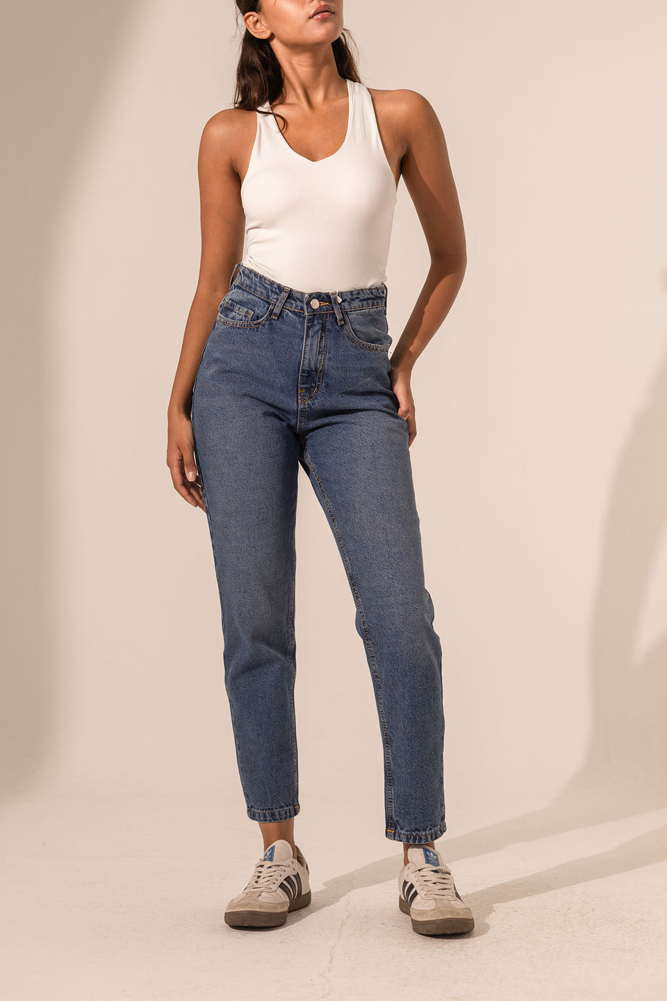 Jeans High-Waisted Mom Fit