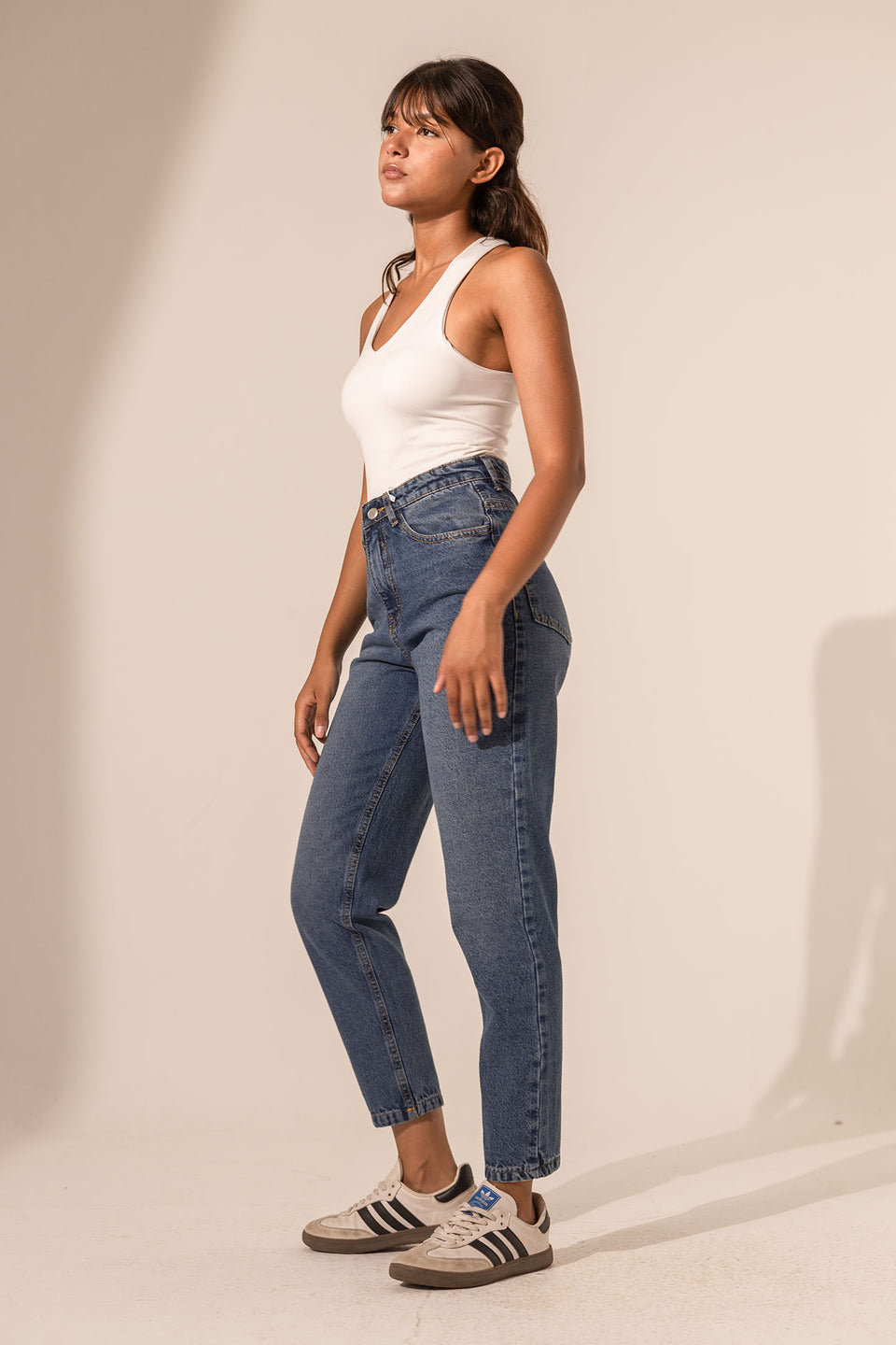 Jeans High-Waisted Mom Fit