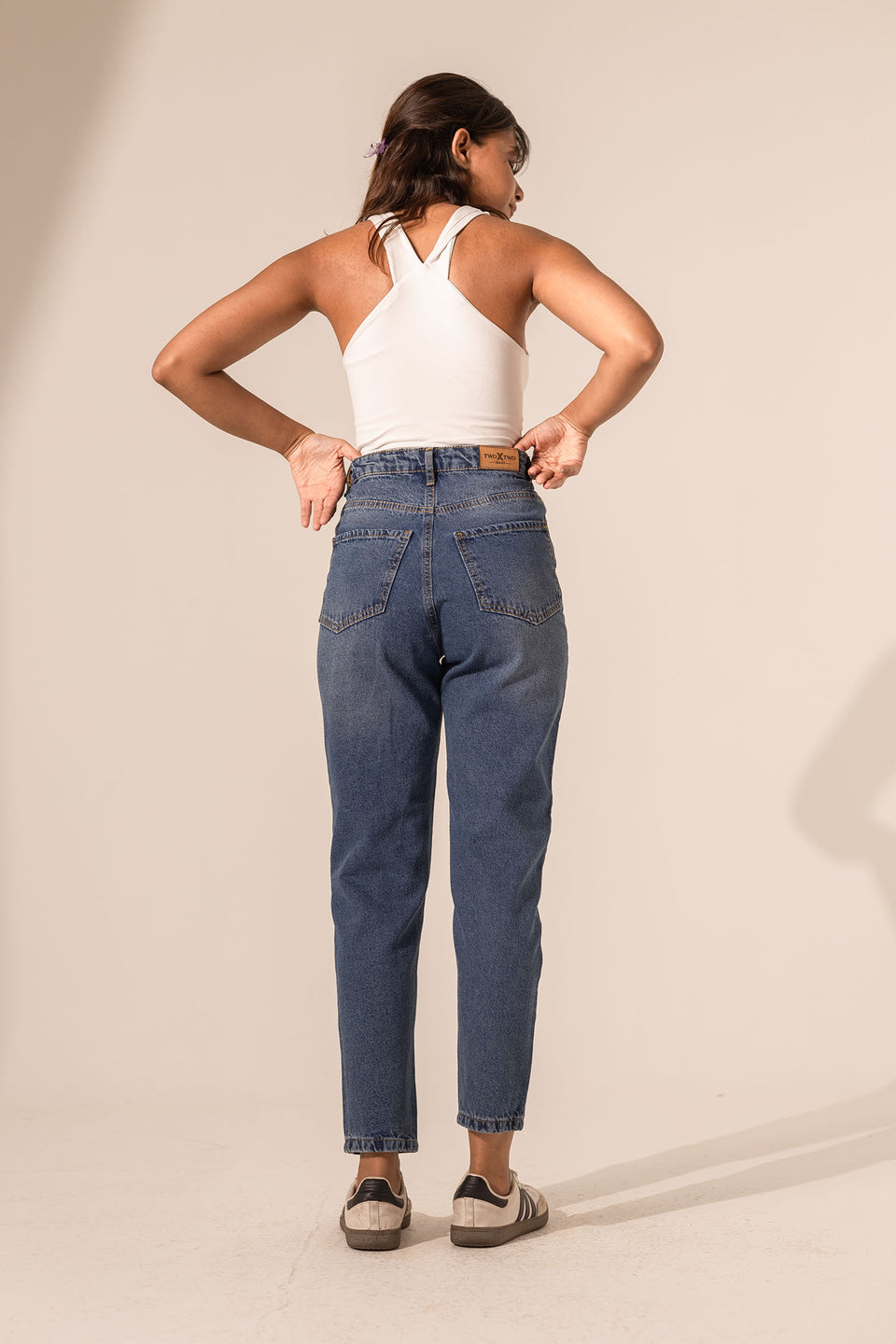 Jeans High-Waisted Mom Fit
