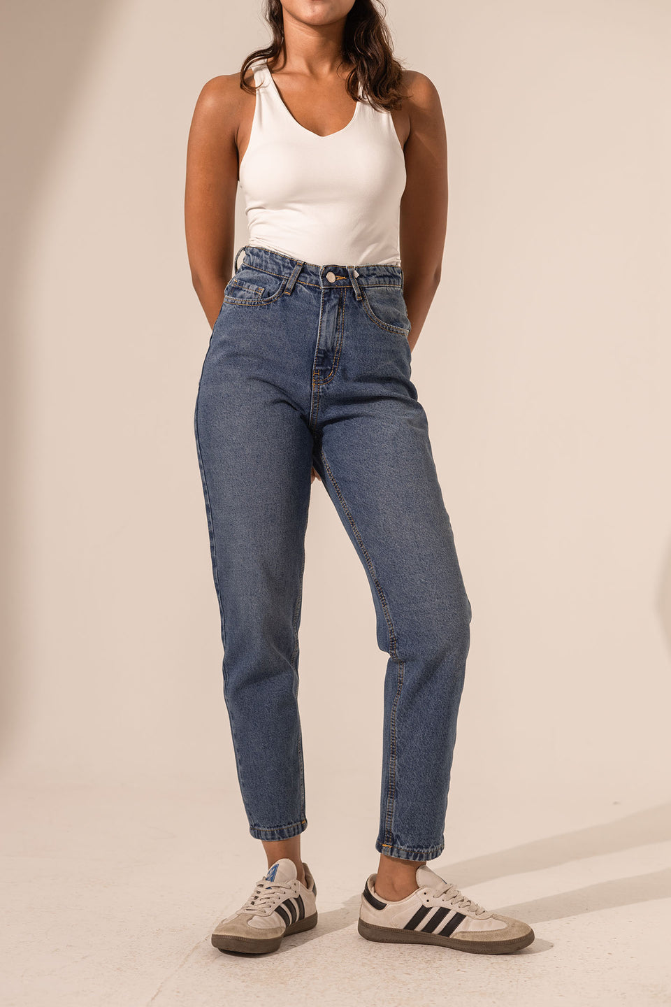 Jeans High-Waisted Mom Fit