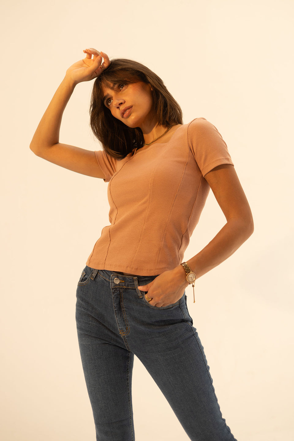 Coffe Summer Ripped Basic