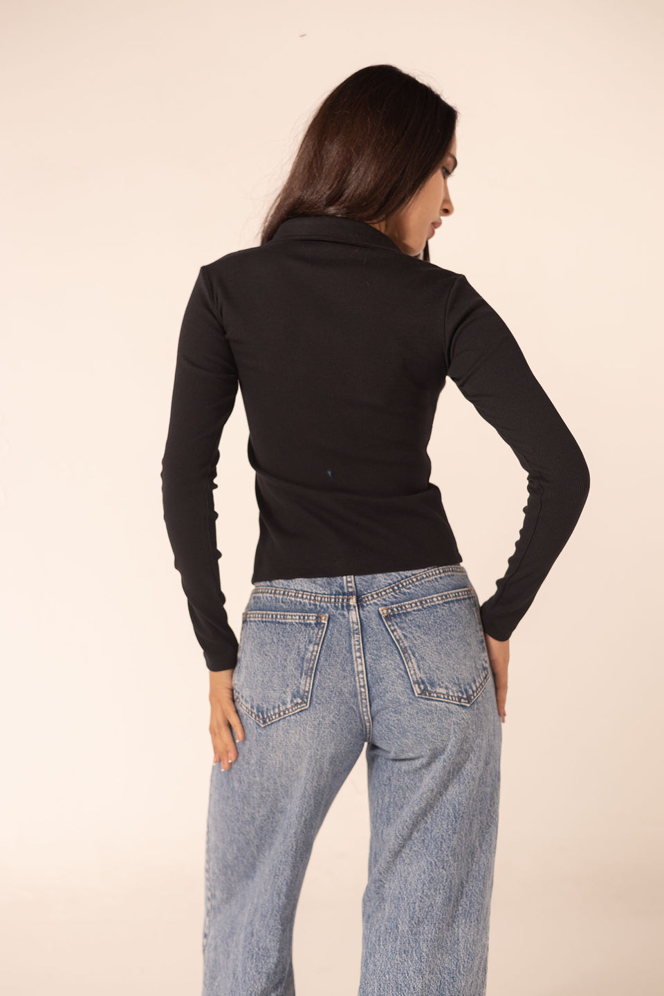 Black Long Sleeves Basic