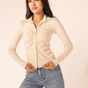 Off White Long Sleeves Basic