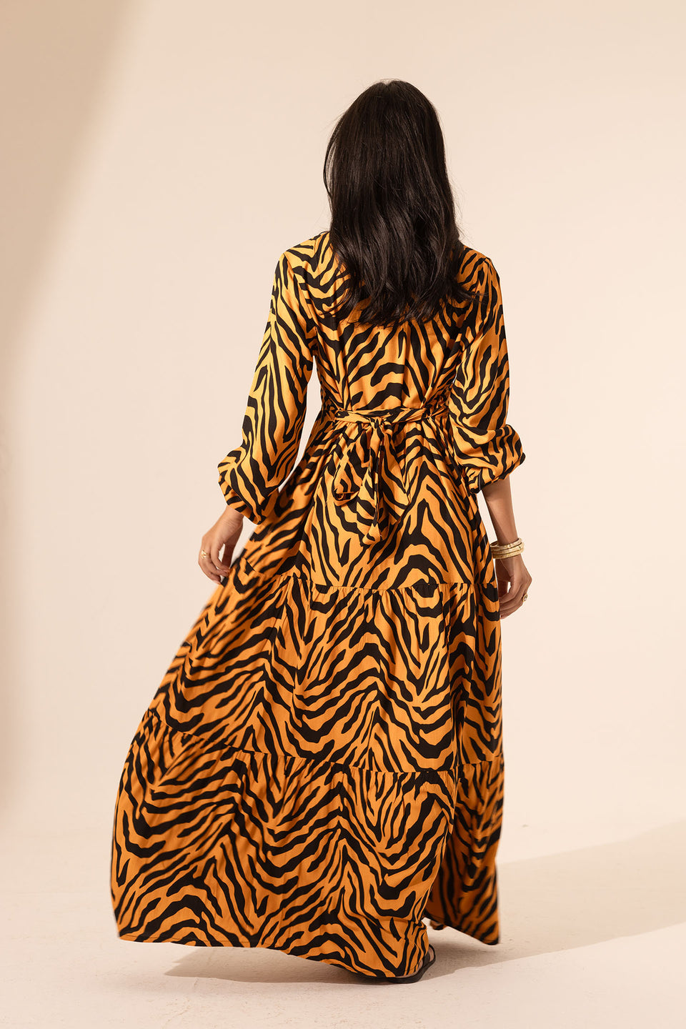 Brown zebra Summer Dress