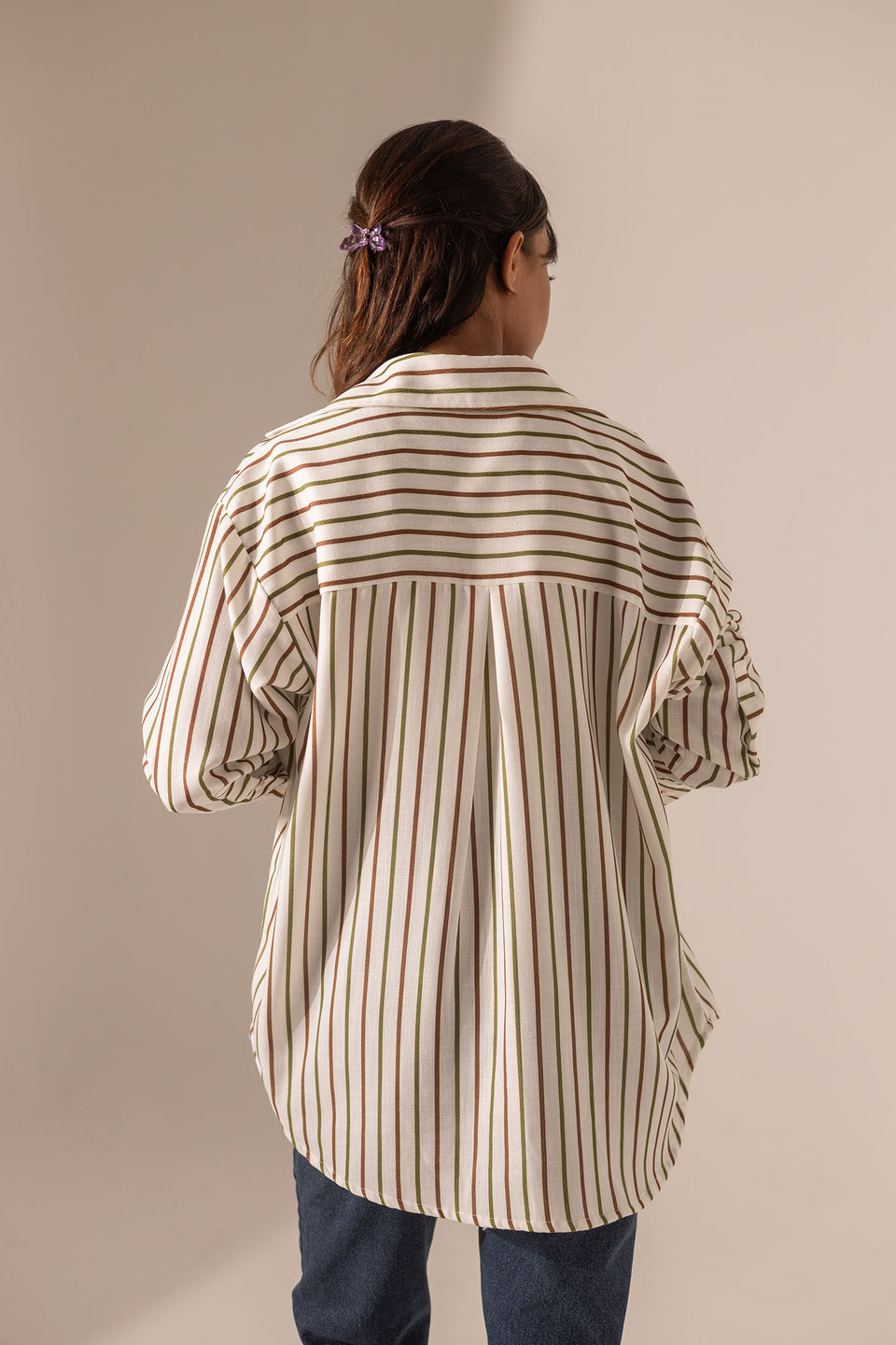 Colorful Striped Long Sleeve Shirt