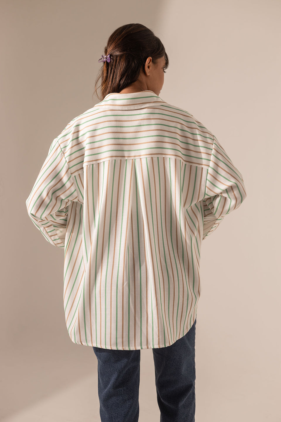 Colorful Striped Long Sleeve Shirt