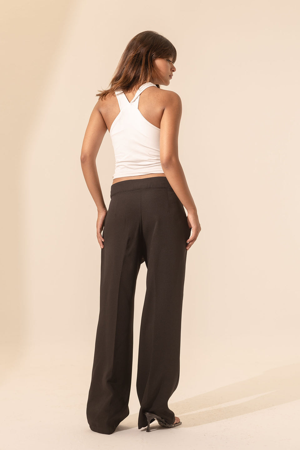 Black Formal Wide Leg Pants